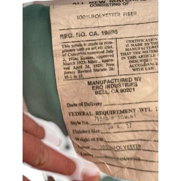 vtg 1980s PRECIOUS MOMENTS SLEEPING BAG Children Kids GIRL Duck‎ Goose Bedding - Picture 9 of 10